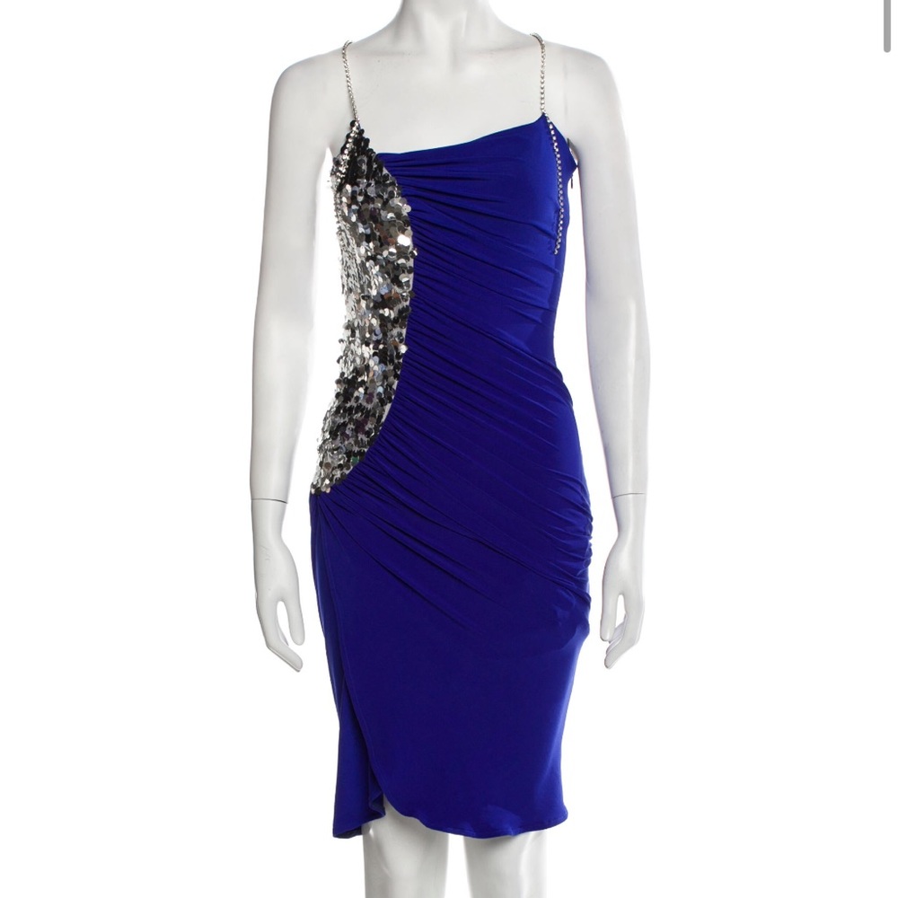 Preen by Thornton Bregazzi ruched cocktail dress S